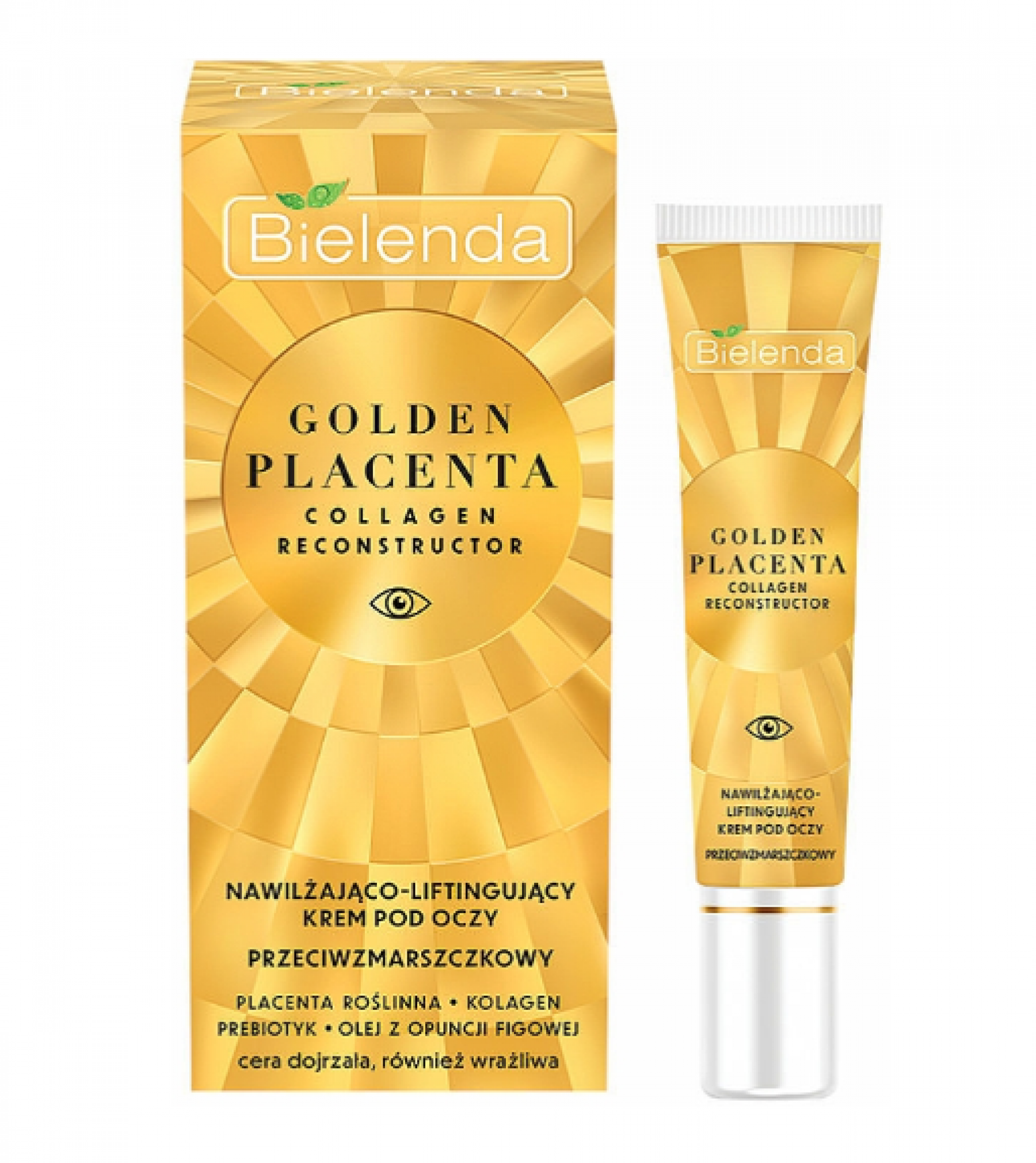 GOLDEN PLACENTA COLLAGEN ΜΑΤΙΩΝ ΣΥΣΦΙΚΤΙΚΗ 15ml